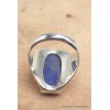 Chevalière homme femme Lapis Lazuli brut taille 57 Bijoux en Lapis-lazuli YM28.4