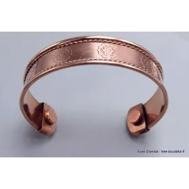 Bracelet magnétique 2 aimants 7 chakras - Bracelet Magnétique en Cuivre