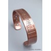 Bracelet magnétique 6 aimants mantra Bracelet Magnétique en Cuivre BTA21