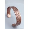 Bracelet magnétique celtique en cuivre 2 aimants Bracelet Magnétique en Cuivre BTA22