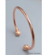 Bracelet en cuivre magnétique 2 aimants Bracelet Magnétique en Cuivre BTA23