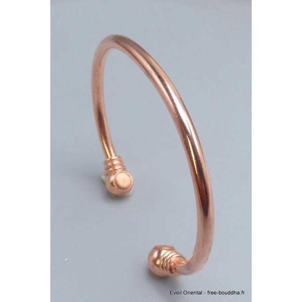 Bracelet en cuivre magnétique 2 aimants Bracelet Magnétique en Cuivre BTA23