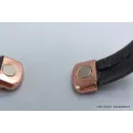 Bracelet magnétique cuivre et faux cuir - Bracelet Magnétique en Cuivre