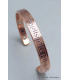 Bracelet cuivre 6 amants motif géométrique Bracelet Magnétique en Cuivre BTA30