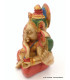 Petite statuette Ganesh 11.5 cm peinte à la main Statuettes Bouddhistes GAN7