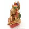 Petite statuette Ganesh 11.5 cm peinte à la main Statuettes Bouddhistes GAN7