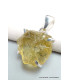 Bijou Pendentif Quartz Citron brut asymétrique Pendentifs pierres naturelles PU113.2