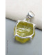 Bijou Pendentif Quartz Citron brut asymétrique Pendentifs pierres naturelles PU113.2