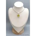Bijou Pendentif Quartz Citron brut asymétrique - Pendentifs pierres naturelles
