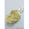 Bijou Pendentif en Quartz Citron brut Pendentifs pierres naturelles PU113.3