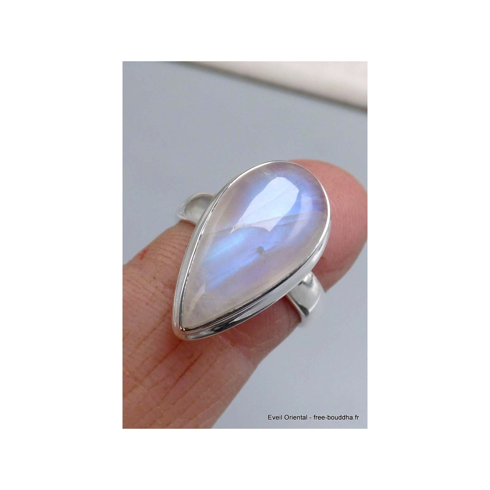 Superbe Bague Argent Massif Saphir Et Oxyde De Zirconium Nat à La Lande Patry 25865881