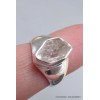 Chevalière homme femme Diamant d'Herkimer taille 52 Bijoux en Diamant d'Herkimer YM34.7