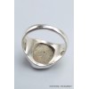 Chevalière homme en Pyrite dorée taille 59 Bijoux en Pyrite YM30.6