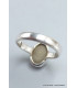 Bague ovale en Pyrite dorée taille 59 Bijoux en Pyrite YM30.8