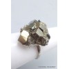 Grosse bague en Pyrite dorée taille 58 Bijoux en Pyrite YM30.9
