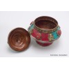 Vase aux trésors boîte à bijoux bouddhiste Artisanat tibétain bouddhiste BAB1.1