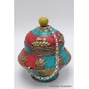 Vase aux trésors boîte à bijoux bouddhiste Artisanat tibétain bouddhiste BAB1.1