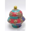 Vase aux trésors boîte à bijoux bouddhiste Artisanat tibétain bouddhiste BAB1.1