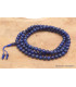 Mala de prières bouddhiste Lapis Lazuli grade AAA Mala tibétain 108 perles MADP18.1