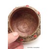 Boite à bijoux tibétaine en cuivre clair Artisanat tibétain bouddhiste BAB6