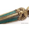 Phurba tibétain et dorjé laiton turquoise Objets rituels bouddhistes PHURBA2.1