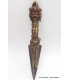 Ancienne dague tibétaine Phurba en bronze Phurba tibétain, dague magique PHURBA5-a