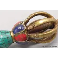 Dorjé tibétain vajra 8 branches 17 cm - Dordjé, double dorjé (sans cloche)