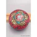 Boîte à bijoux népalaise sertie de pierres - Boîte à Bijoux tibétaine
