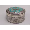 Boîte à bijoux bouddhiste Om et Mantra - Boîte à Bijoux tibétaine