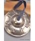Tingshas tibétaines Mantra de Chenrezi 6,7 cm Tingsha tibétaine cymbales TBDRA2.3