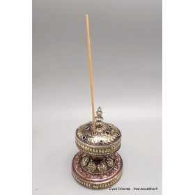 Brûleur d'encens tibétain 6 trous Brûleurs et porte-encens 4061