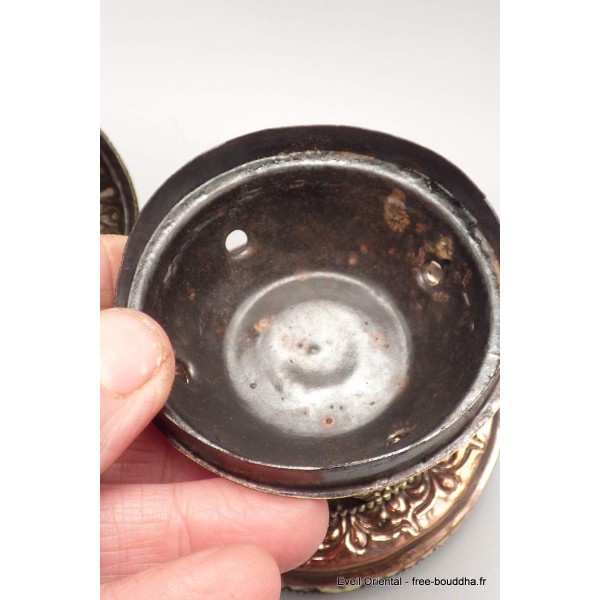 Brûleur d'encens tibétain 6 trous Brûleurs et porte-encens 4061