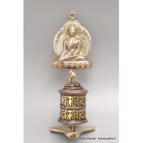 Moulin à prière tibétain mural Bouddha Objets rituels bouddhistes MAM1.2