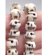 Mala tibétain 108 perles tête de mort Mala tibétain 108 perles MTTM