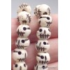 Mala tibétain 108 perles tête de mort Mala tibétain 108 perles MTTM