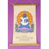 Tenture tibétaine lokta Shatki Tentures tibétaines Bouddha SM2