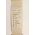 Tenture tibétaine bouddhiste lokta 8 signes auspicieux 46 cm - Tentures bouddhistes