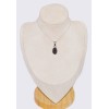 Pendentif Opale noire du Chili multicolore Pendentifs pierres naturelles CWA121