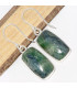 Boucles d'oreilles Cyanite Mermaid rectangulaires Bijoux en Cyanite Mermaid Sirène CWA122.1