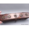 Porte encens tibétain ancien cuivre 30 cm Encens tibétains, accessoires PETAN20