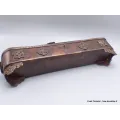 Porte encens tibétain ancien cuivre 30 cm - Porte-encens tibétains