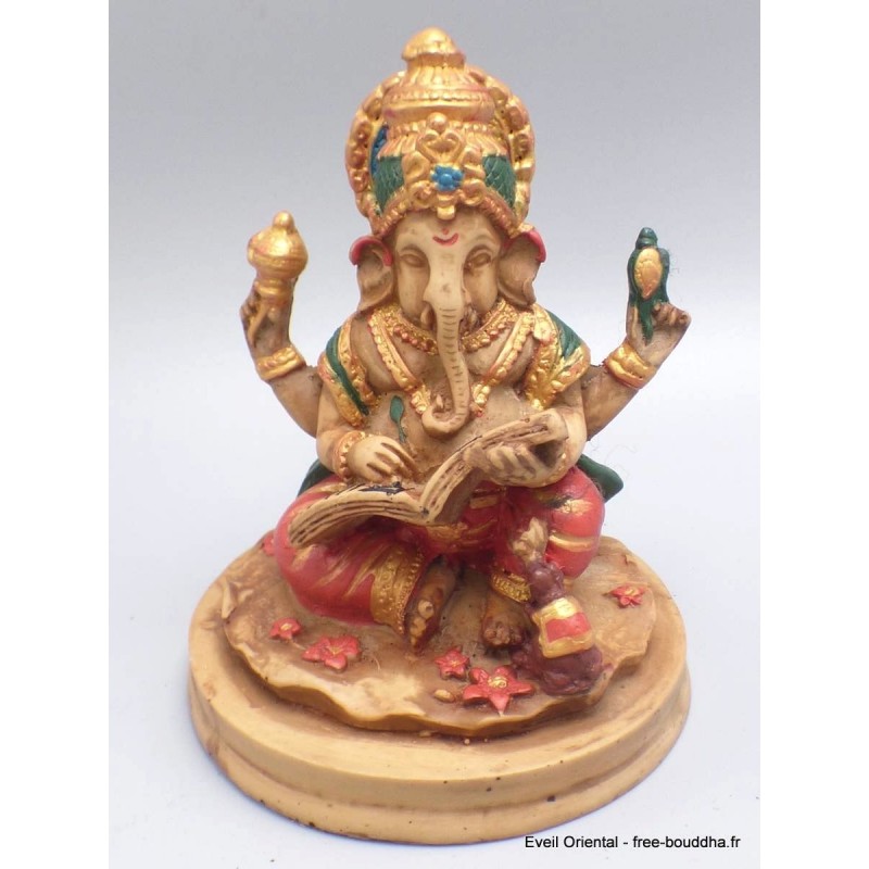 Statuette Ganesh enseignant 12 cm Objets Ganesh STAGAN4