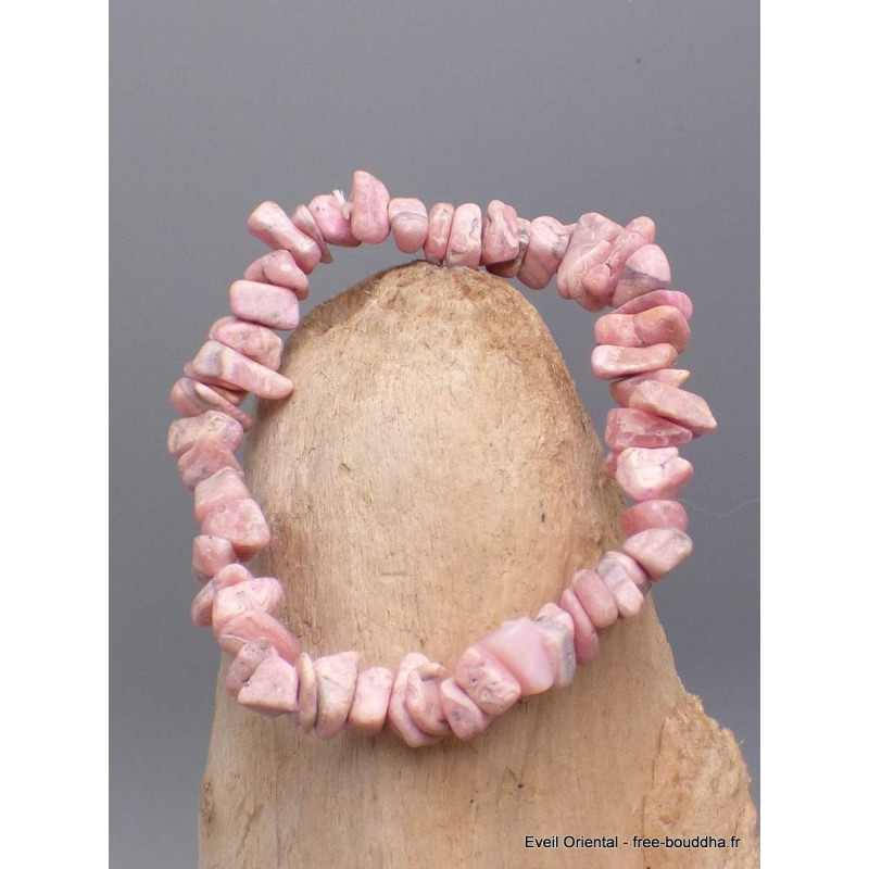 Bracelet baroque en RHODOCROSITE Bracelets pierres naturelles AGA14