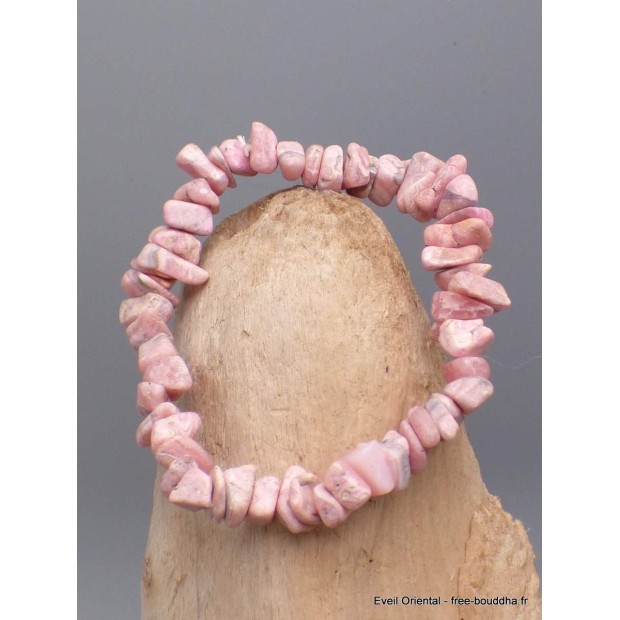 Bracelet baroque en Rhodocrosite Bracelet baroque en Pierre AGA14