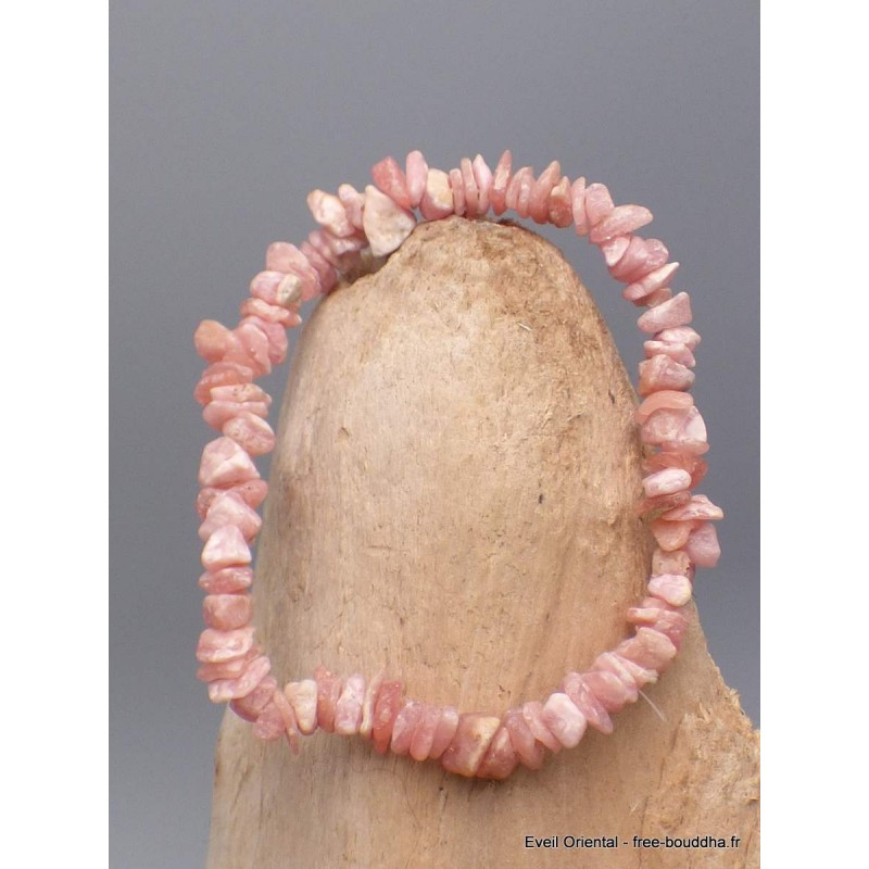 Bracelet baroque en Rhodonite Bracelets pierres naturelles AGA15