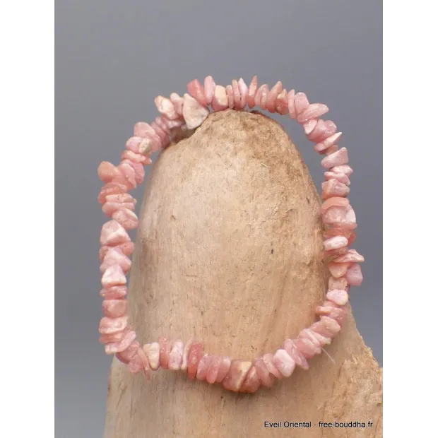 Bracelet baroque en Rhodonite - Bracelet baroque en Pierre Naturelle