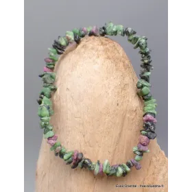Bracelet baroque en Rubis sur Zoïzite - Bracelet baroque en Pierre Naturelle