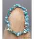 Bracelet baroque en TURQUOISE Bracelet baroque en Pierre AGA21