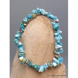 Bracelet baroque en TURQUOISE - Bracelet baroque en Pierre Naturelle