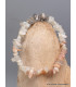 Bracelet baroque en PIERRE DE LUNE PECHE Bracelet baroque en Pierre AGA22